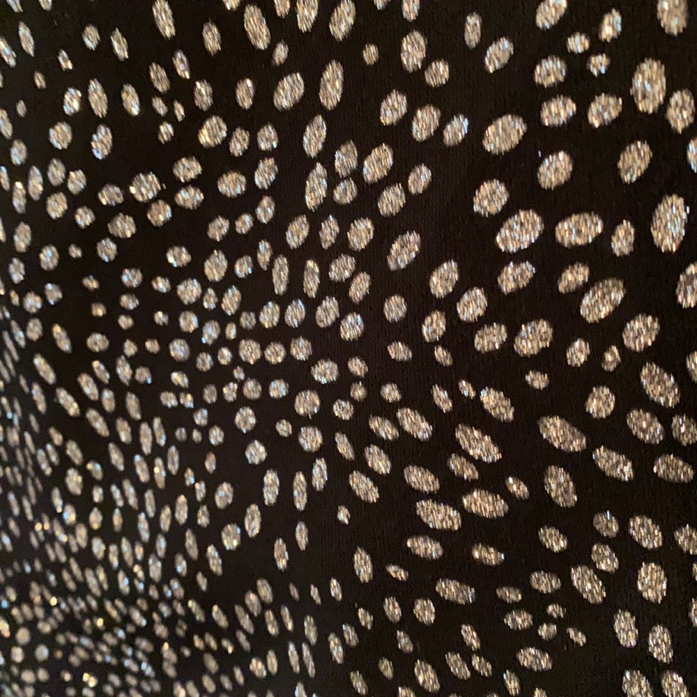 NWT* Alice + Olivia Inka metallic mock neck mini dress - Picture 2 of 6